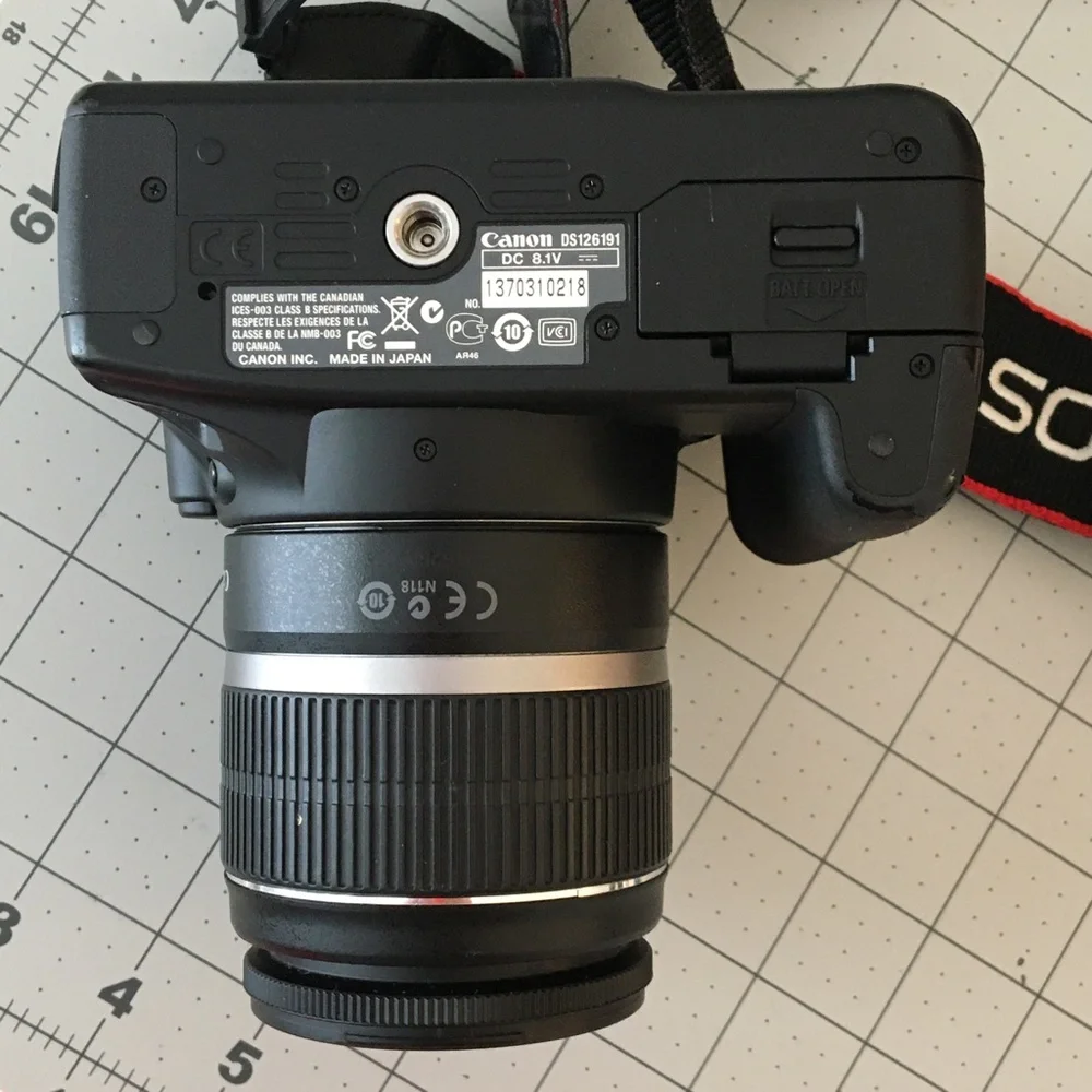 Canon Rebel XS DSLR Camera & Extras